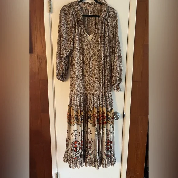 Free People Feeling Groovy Printed Maxi Dress - Picture 3 of 7